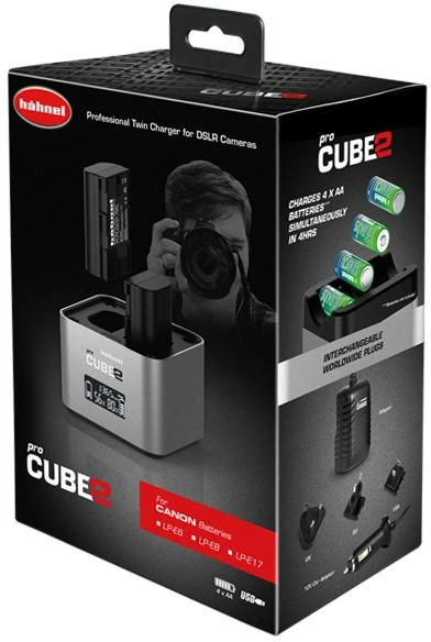 HAHNEL PROCUBE 2 TWIN CHARGER CANON
