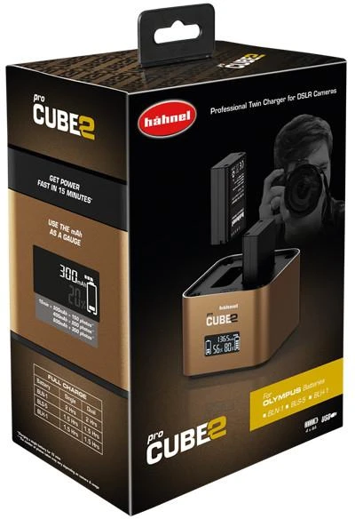Hähnel įkroviklis ProCube 2 Twin Olympus
