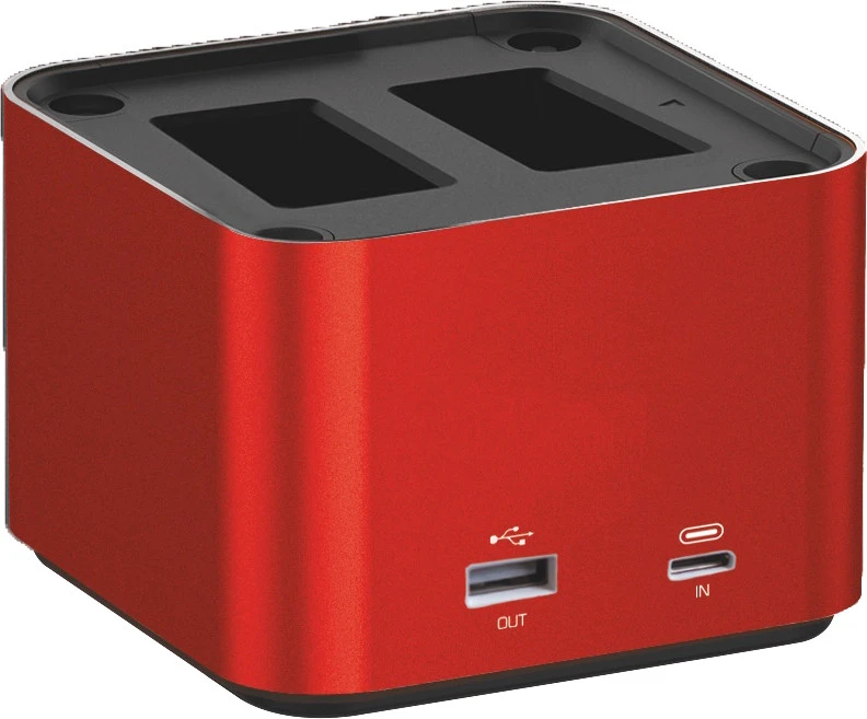 Hähnel ProCube 3 dvigubas įkroviklis Canon