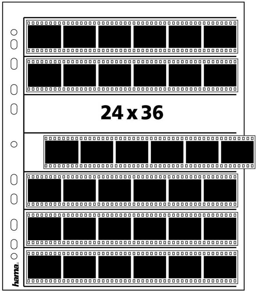 Nuotraukų rėmelis Hama negatyvų įmautės 35mm/7A6 PG 25 lapai (2250)