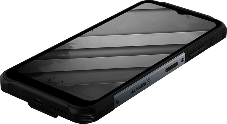 Išmanusis telefonas MyPhone Hammer Construction 2 5G, 6/128G, sidabrinis