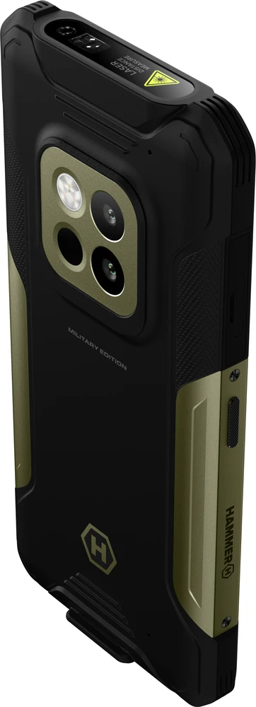 Išmanusis telefonas MyPhone Hammer Construction 2 Thermal 5G, 6/128GB, Military Edition