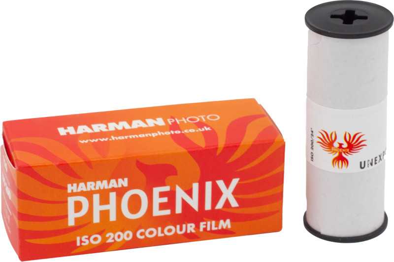 „Harman Photo“ „Harman Phoenix“ ISO 200 120 filmai