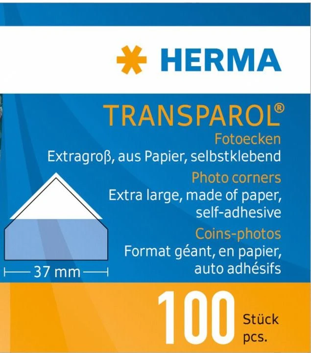 Nuotraukų rėmelis HERMA 1302 lipni etiketė Balta Keičiama 100 vnt