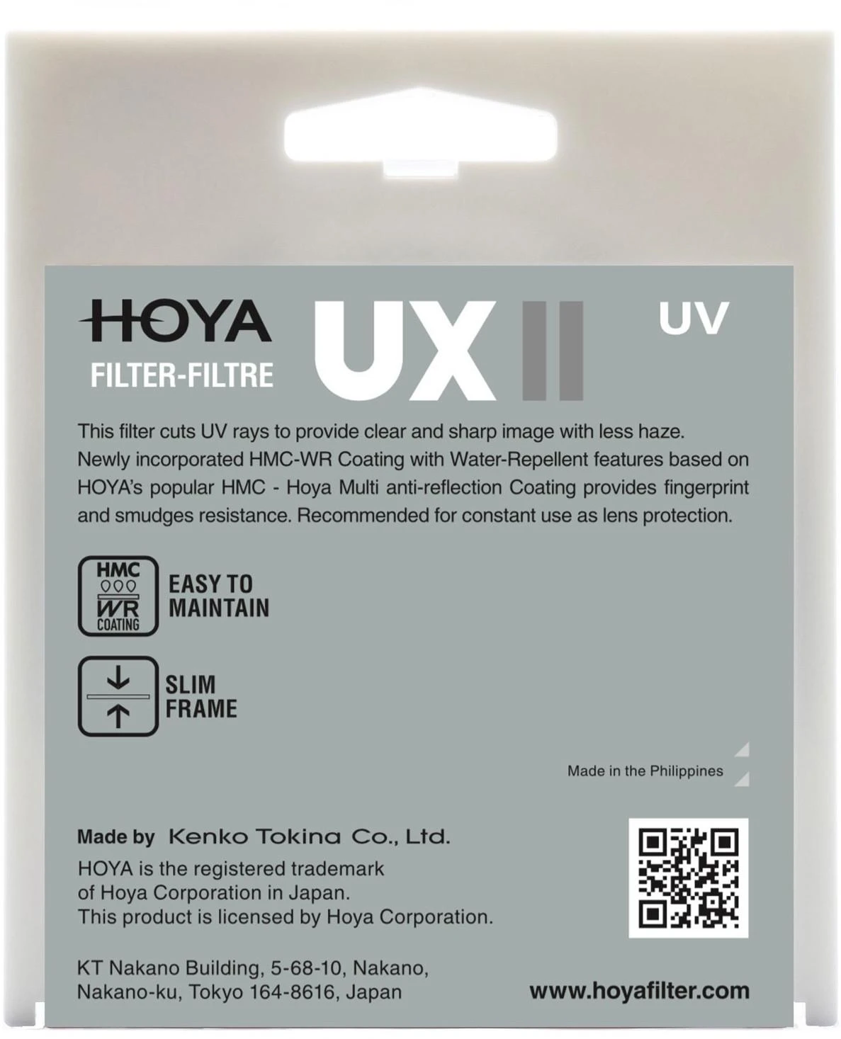 Hoya UX II UV filtrai 40,5 mm