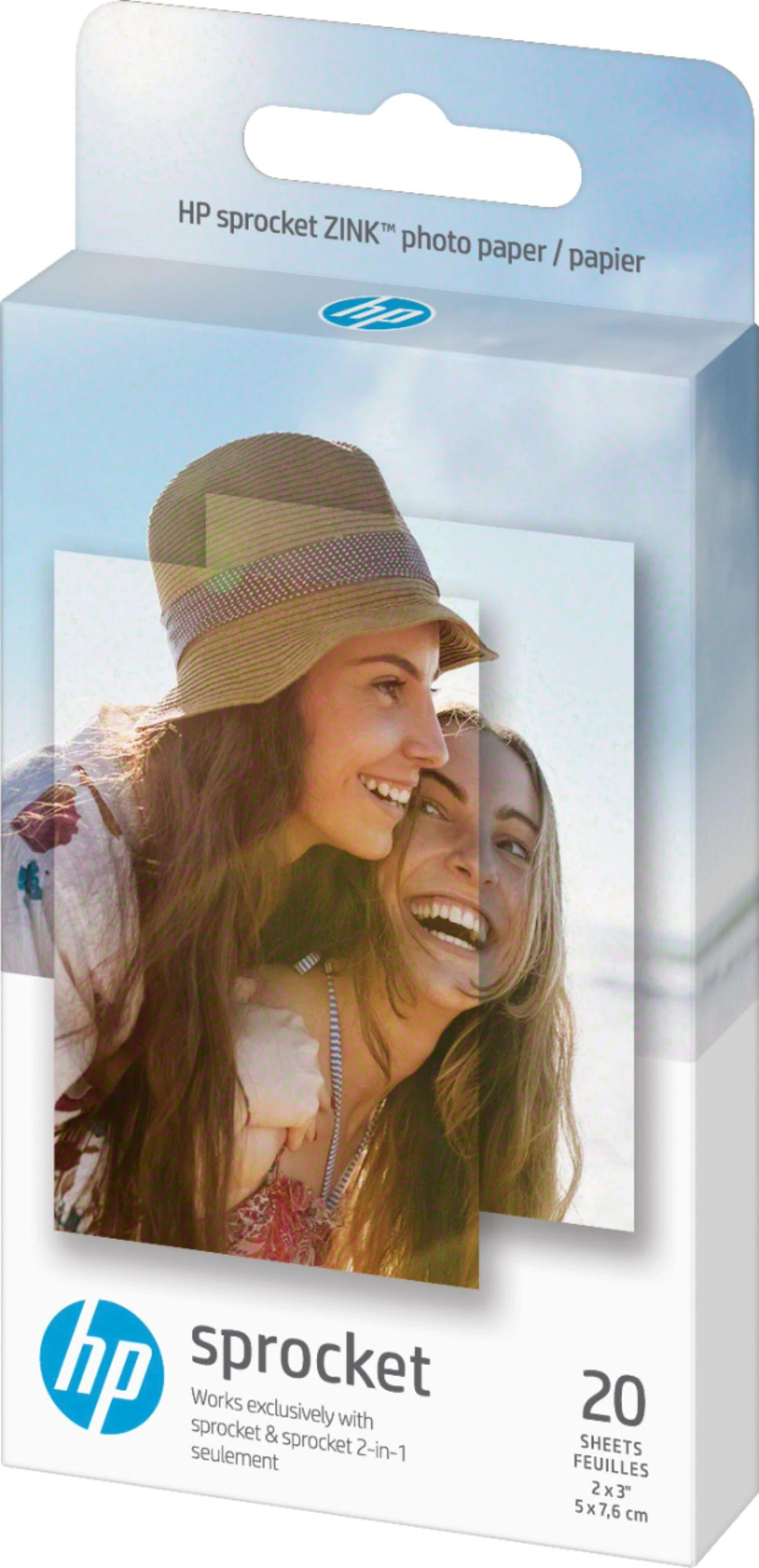 HP Sprocket Zink Paper 2x3" - 20 vnt.