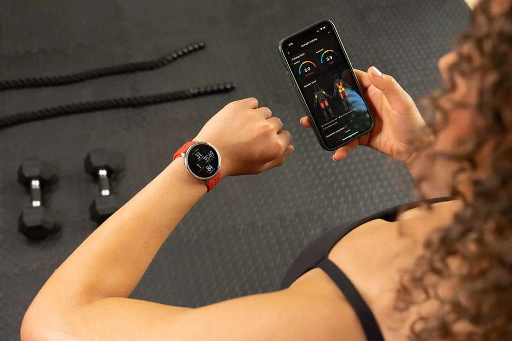 Išmanusis laikrodis - Amazfit Active 2, Sidabrinės spalvos korpusas su juodos spalvos odiniu diželiu