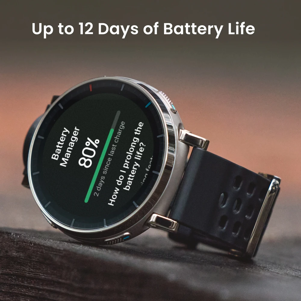 Išmanusis laikrodis Amazfit Active 3 Premium Aero Baltas (ESW2558GL3N HMI)