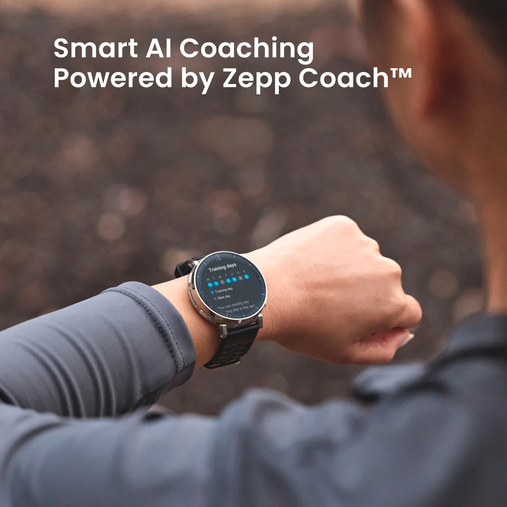 Išmanusis laikrodis Amazfit Active 3 Premium Aero Baltas (ESW2558GL3N HMI)
