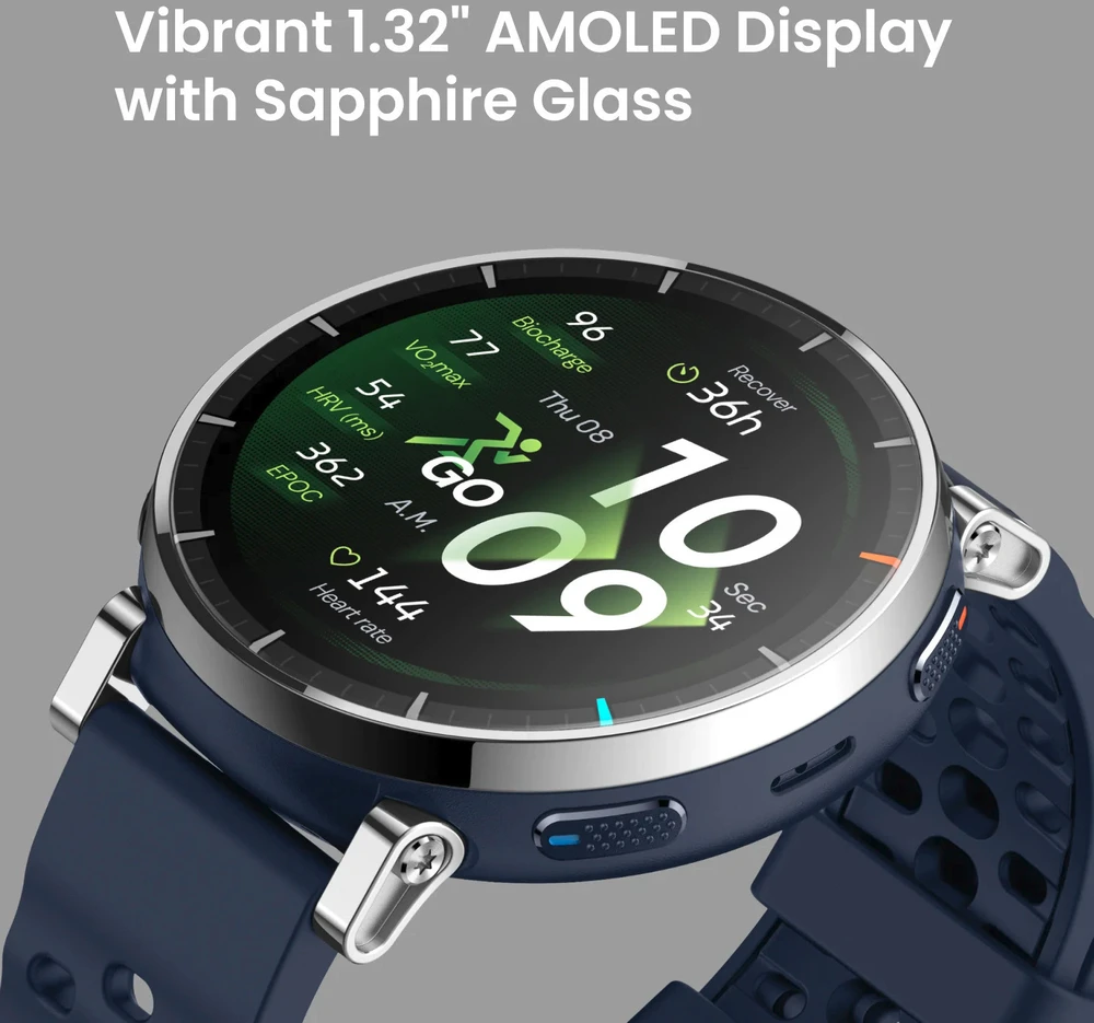 Išmanusis laikrodis Amazfit Active 3 Premium Aero Baltas (ESW2558GL3N HMI)