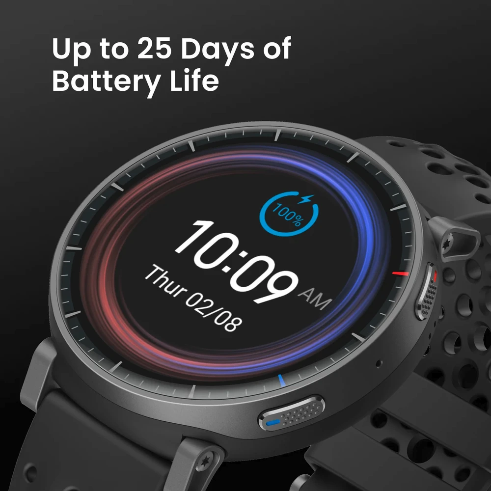 Išmanusis laikrodis Amazfit Active Max NFC juoda