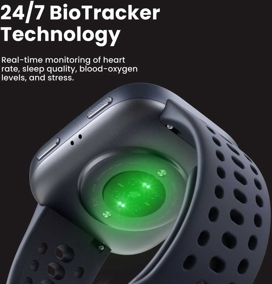 Išmanusis laikrodis Amazfit Bip 6, Kreminės spalvos su rusvu dirželiu