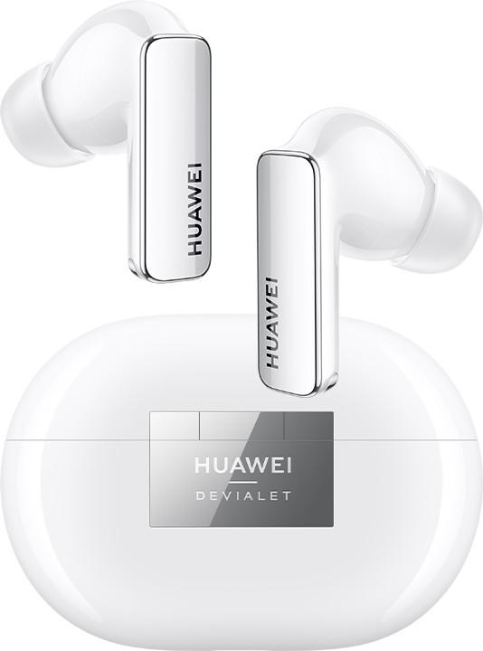 Ausinės HUAWEI FreeBuds Pro 2, Didelės skiriamosios gebos dvigubo garso sistema, Išmanusis aktyvaus triukšmo slopinima, Pokalbiai be jokių trikdžių, keraminės baltos spalvos