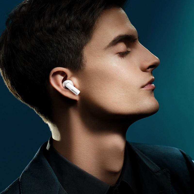 Ausinės HUAWEI FreeBuds Pro 2, Didelės skiriamosios gebos dvigubo garso sistema, Išmanusis aktyvaus triukšmo slopinima, Pokalbiai be jokių trikdžių, keraminės baltos spalvos