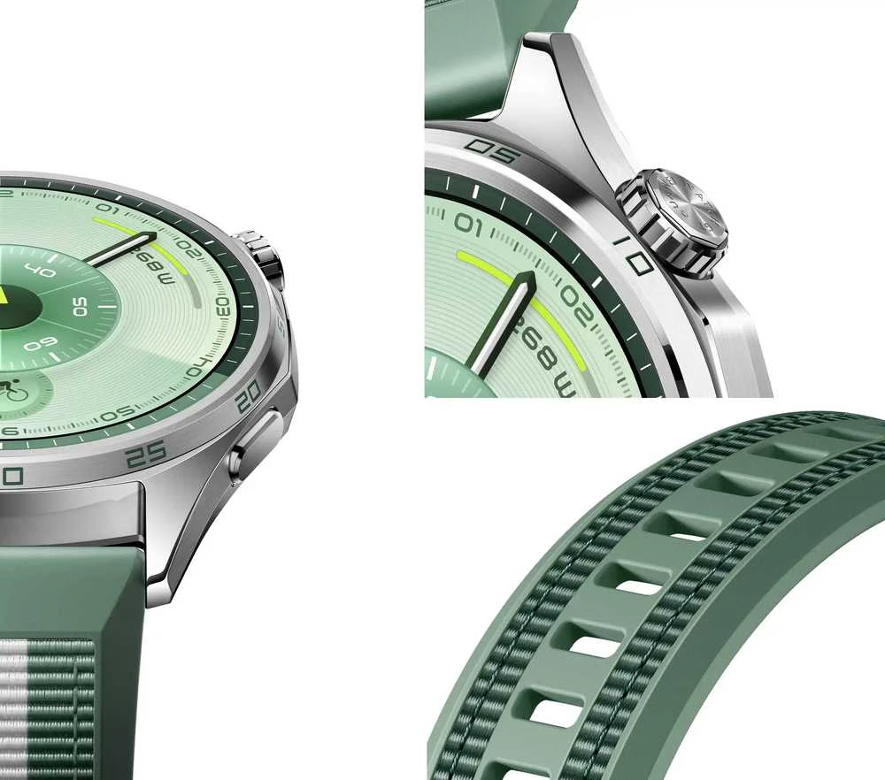 HUAWEI WATCH GT 6 46mm Green Woven Strap