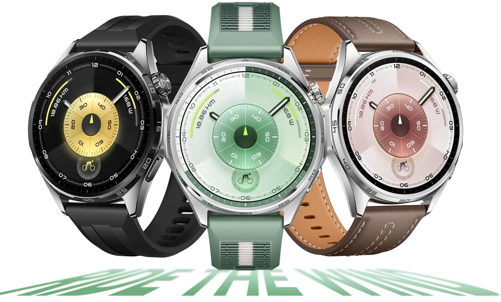 HUAWEI WATCH GT 6 46mm Green Woven Strap