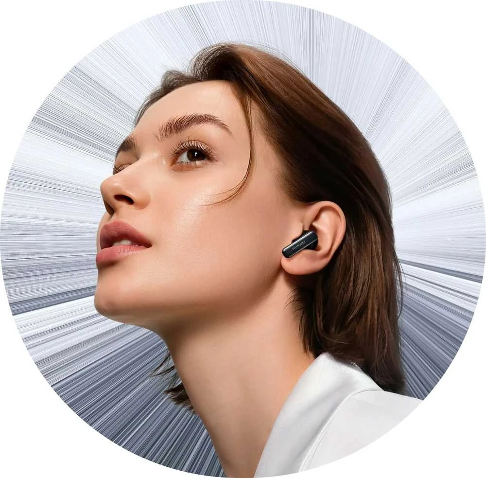 Ausinės Huawei Freebuds 6i, juodos spalvos