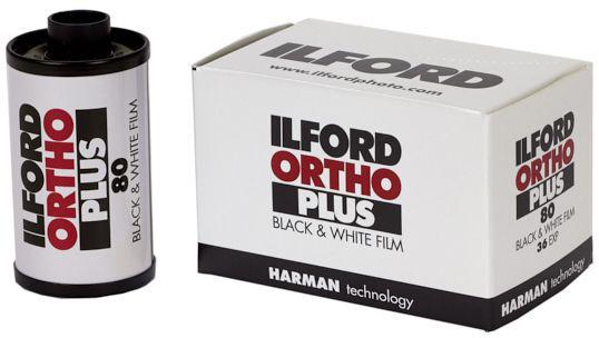 Fotojuosta Ilford ORTHO Plus 80 135/36