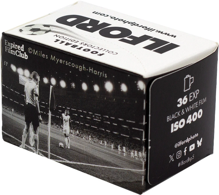 Ilfordo plėvelė XP2 Super 400/36 futbolo leidimas