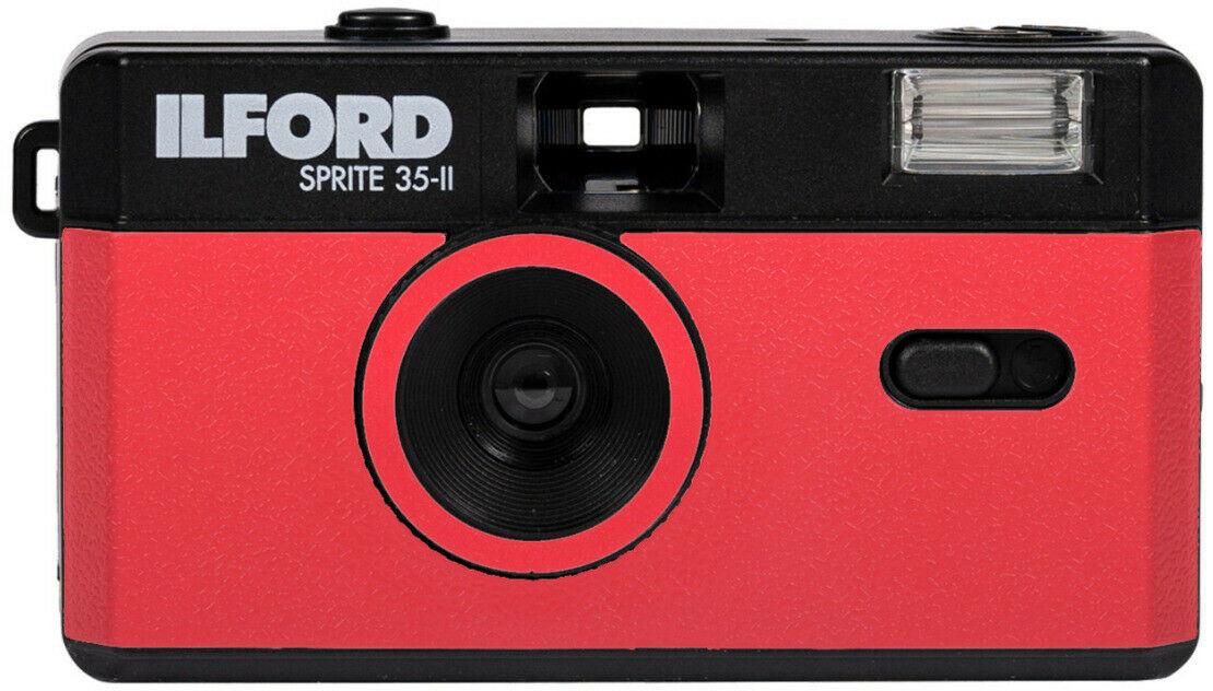 Ilford Sprite 35-II, juoda/raudona