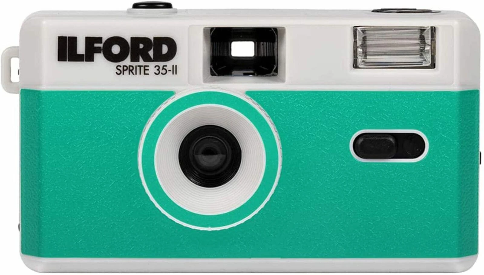 Ilford Sprite 35-II, sidabrinė/mėlsva