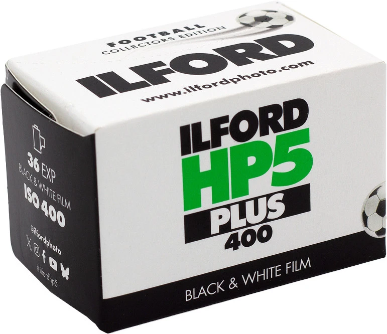 Ilfordo plėvelė HP5 Plus 400/36 futbolo leidimas