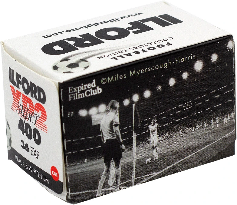 Ilfordo plėvelė XP2 Super 400/36 futbolo leidimas