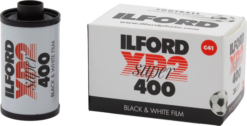 Ilfordo plėvelė XP2 Super 400/36 futbolo leidimas