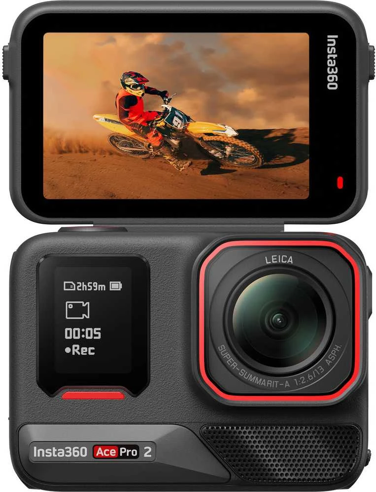 „Insta360 Ace Pro 2“ veiksmo kamera motociklams