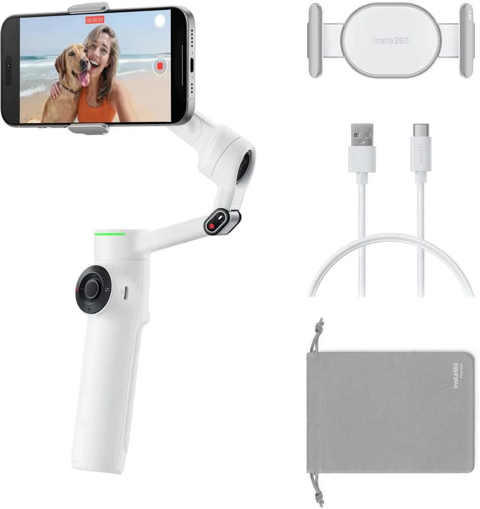 Insta360 Flow 2 Pro balta
