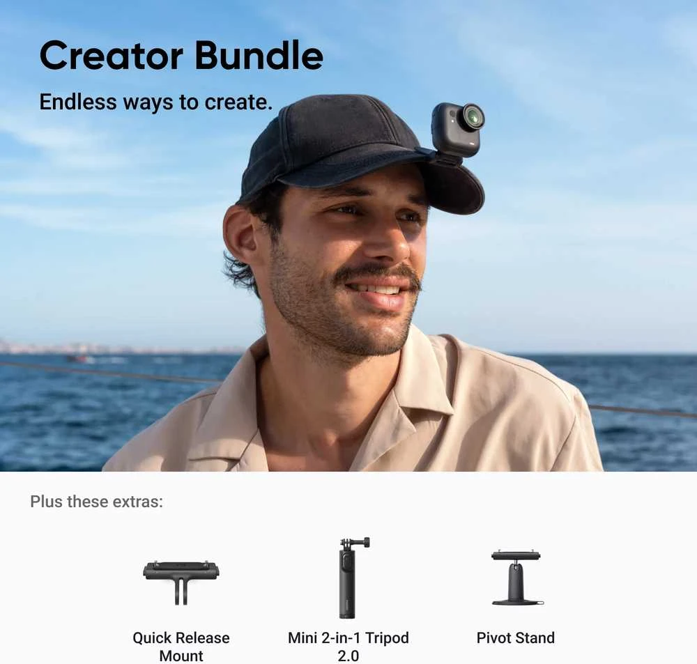 Insta360 GO Ultra Creator Bundle