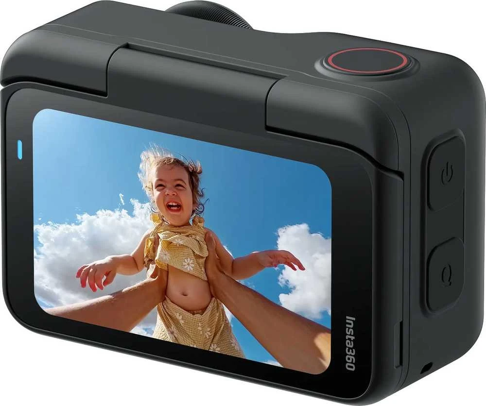 Insta360 GO Ultra Standard Juodas action sports camera 4K Ultra HD 25.4 / 1.28 mm (1 / 1.28") Wi-Fi 52.9 g