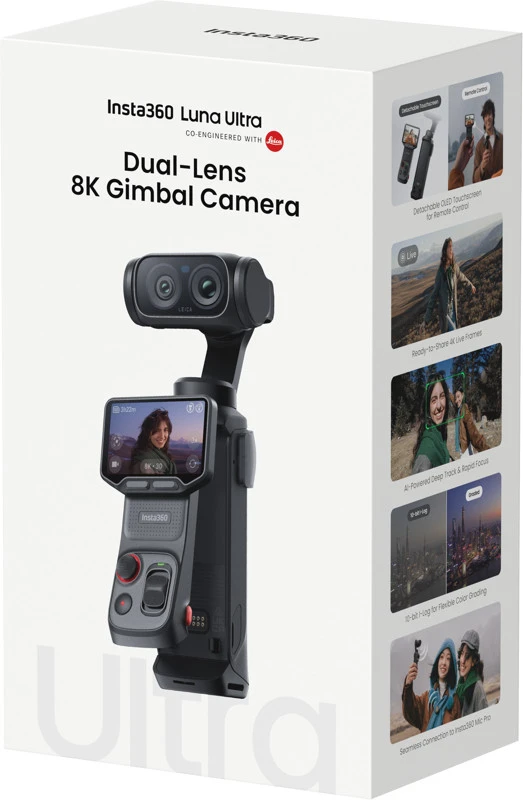 INSTA360 LUNA ULTRA CREATOR BUNDLE COSMIC Juodas