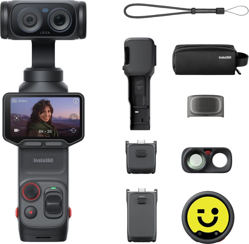 INSTA360 LUNA ULTRA CREATOR BUNDLE COSMIC Juodas
