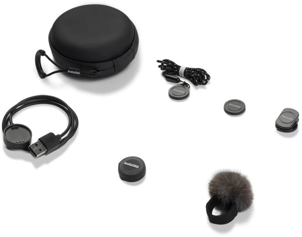 „Insta360“ mikrofono oro siųstuvas