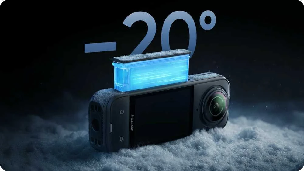 „Insta360 X5“ baterija 2400 mAh