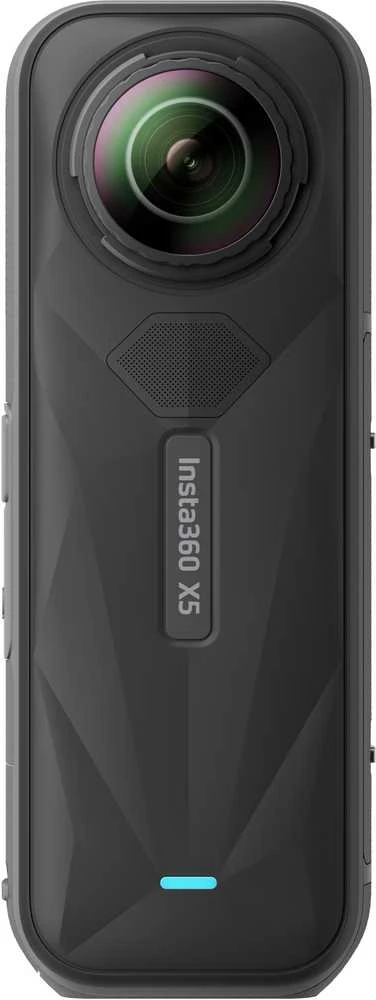 Veiksmo kameros rinkinys Insta360 X5 pradedantiesiems, juodos spalvos