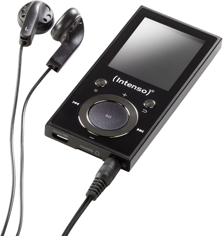Intenso MP3 Videoplayer 1,8 Video Scooter BT 64GB Juodas