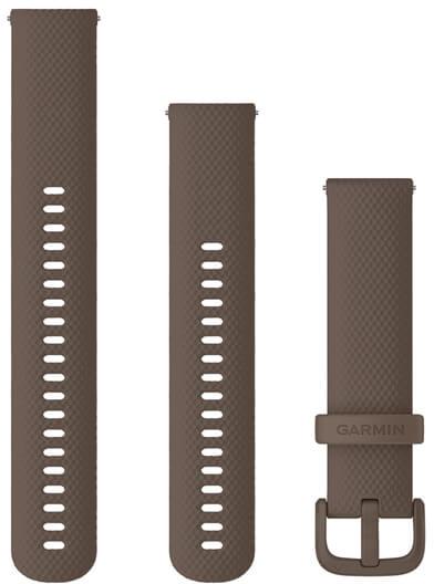 Išmaniojo laikrodžio Garmin greitai atsegamas dirželis, Rudos spalvos, 20mm