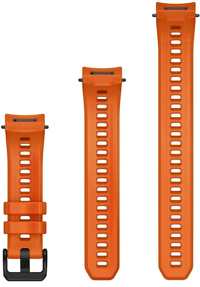 Garmin 20 mm laikrodžių apyrankės (Instinct E – 40 mm), Ember oranžinis silikoninis