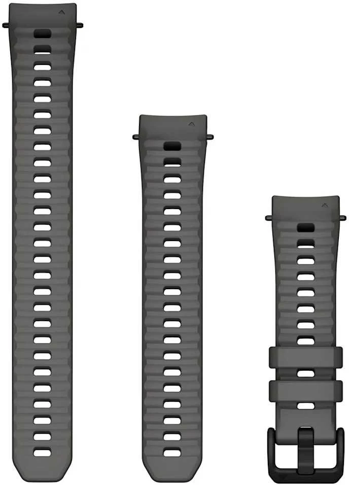Garmin 20 mm laikrodžių apyrankės (Instinct E – 40 mm), anglies silikonas