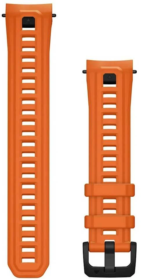Garmin 22 mm laikrodžių apyrankės (Instinct E – 45 mm), Ember oranžinis silikoninis