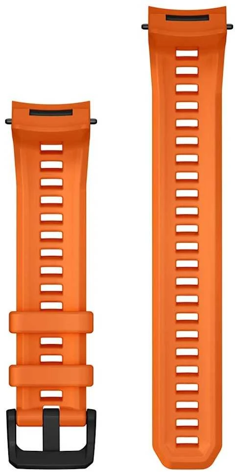 Garmin 22 mm laikrodžių apyrankės (Instinct E – 45 mm), Ember oranžinis silikoninis