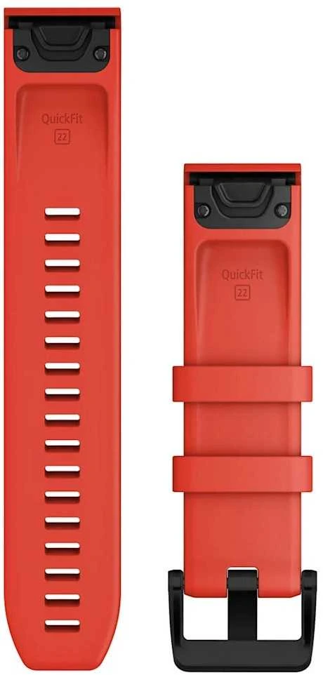 Garmin QuickFit 22 Laikrodžio apyrankė, lazerinis Raudona