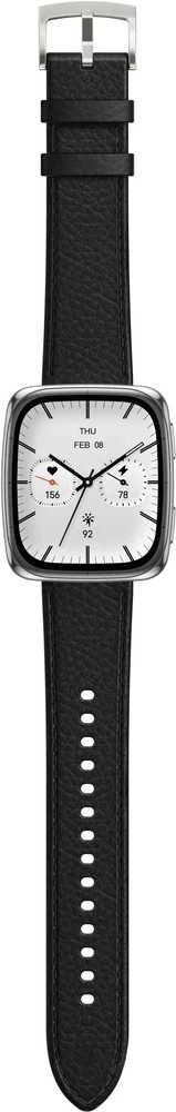 Išmanusis laikrodis Amazfit Active 2 Square, Juodas, su papildomu oranžiniu dirželiu
