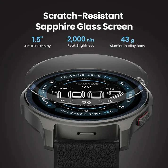 Išmanusis laikrodis Amazfit Balance 2 Juodas