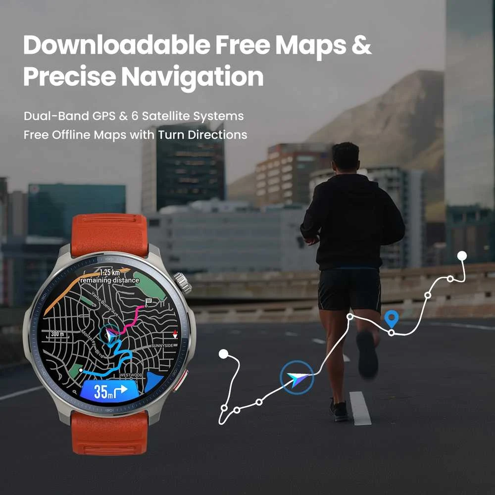 Išmanusis laikrodis Amazfit Balance 2 Juodas