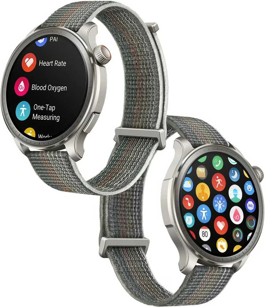 Išmanusis laikrodis Amazfit Balance, Pilkos spalvos korpusas su nailoniniu dirželiu