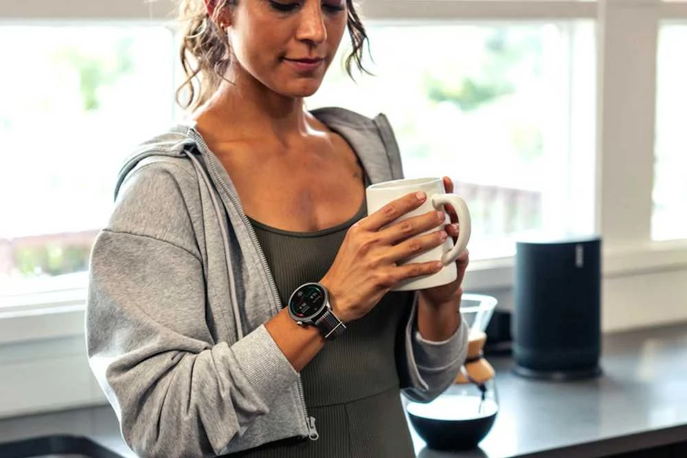 Išmanusis laikrodis Amazfit Balance, Pilkos spalvos korpusas su nailoniniu dirželiu