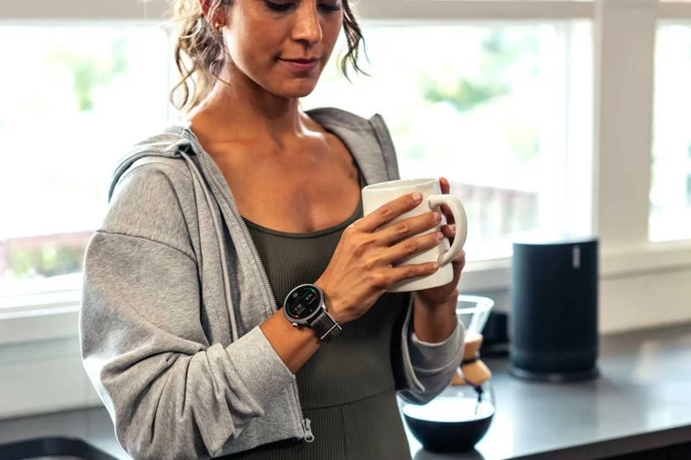 Išmanusis laikrodis Amazfit Balance, Tamsiai pilkos spalvos korpusas su juodos spalvos dirželiu